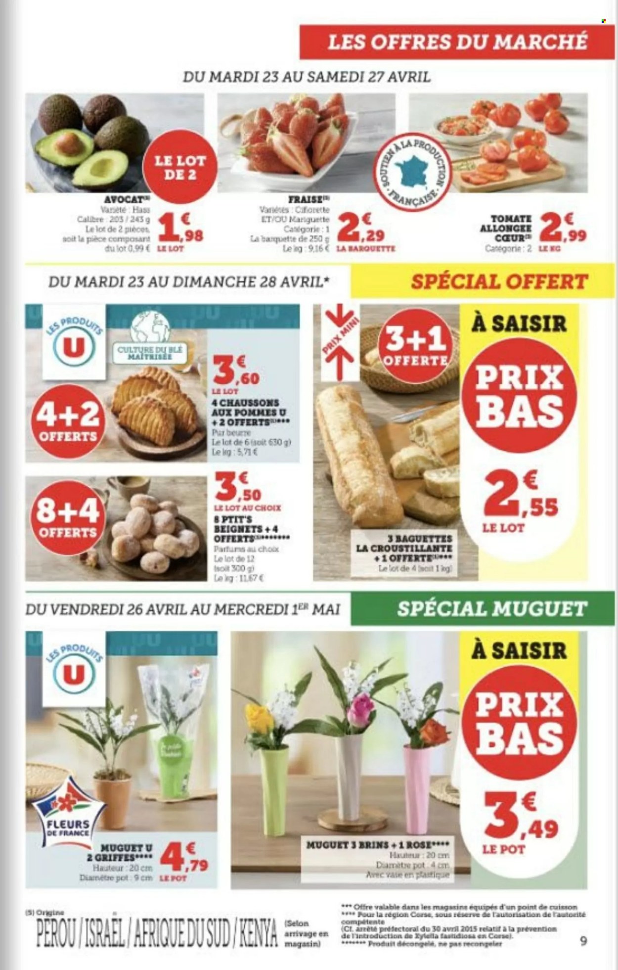Catalogue SUPER U - 23/04/2024 - 05/05/2024. Page 9