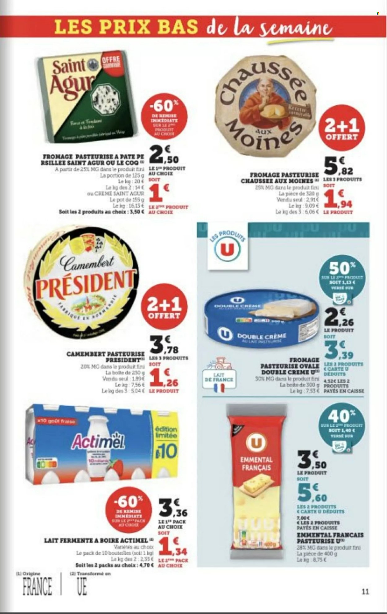 Catalogue SUPER U - 23/04/2024 - 05/05/2024. Page 11