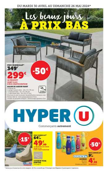 Catalogue HYPER U - 30/04/2024 - 12/05/2024.