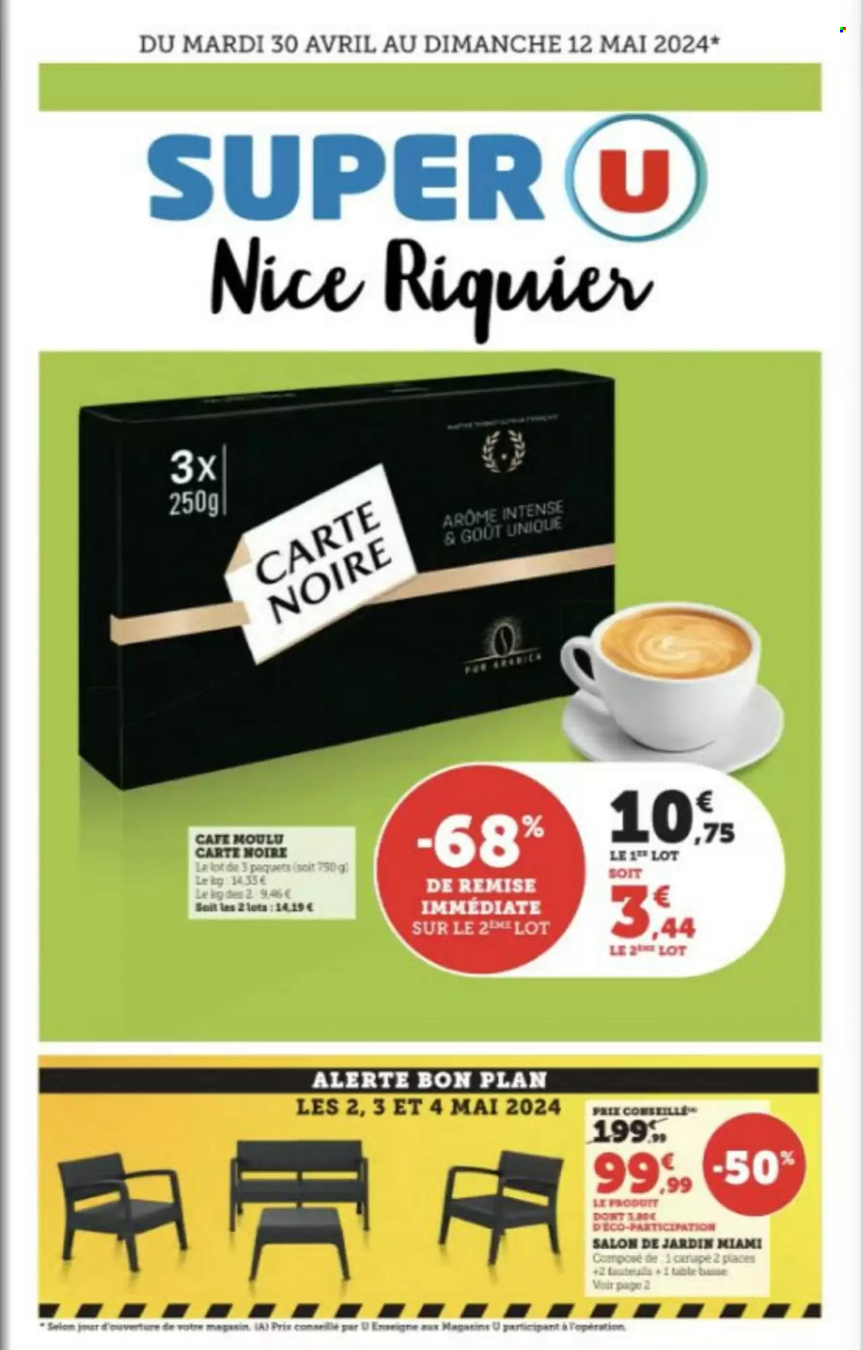 Catalogue SUPER U - 30/04/2024 - 12/05/2024. Page 1
