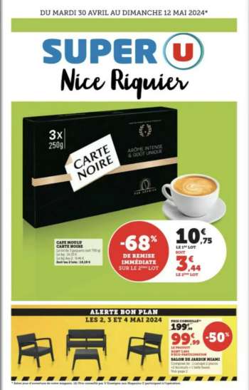 Catalogue SUPER U - 30/04/2024 - 12/05/2024.