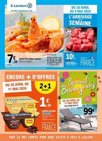 Catalogue E.Leclerc - 30/04/2024 - 04/05/2024.
