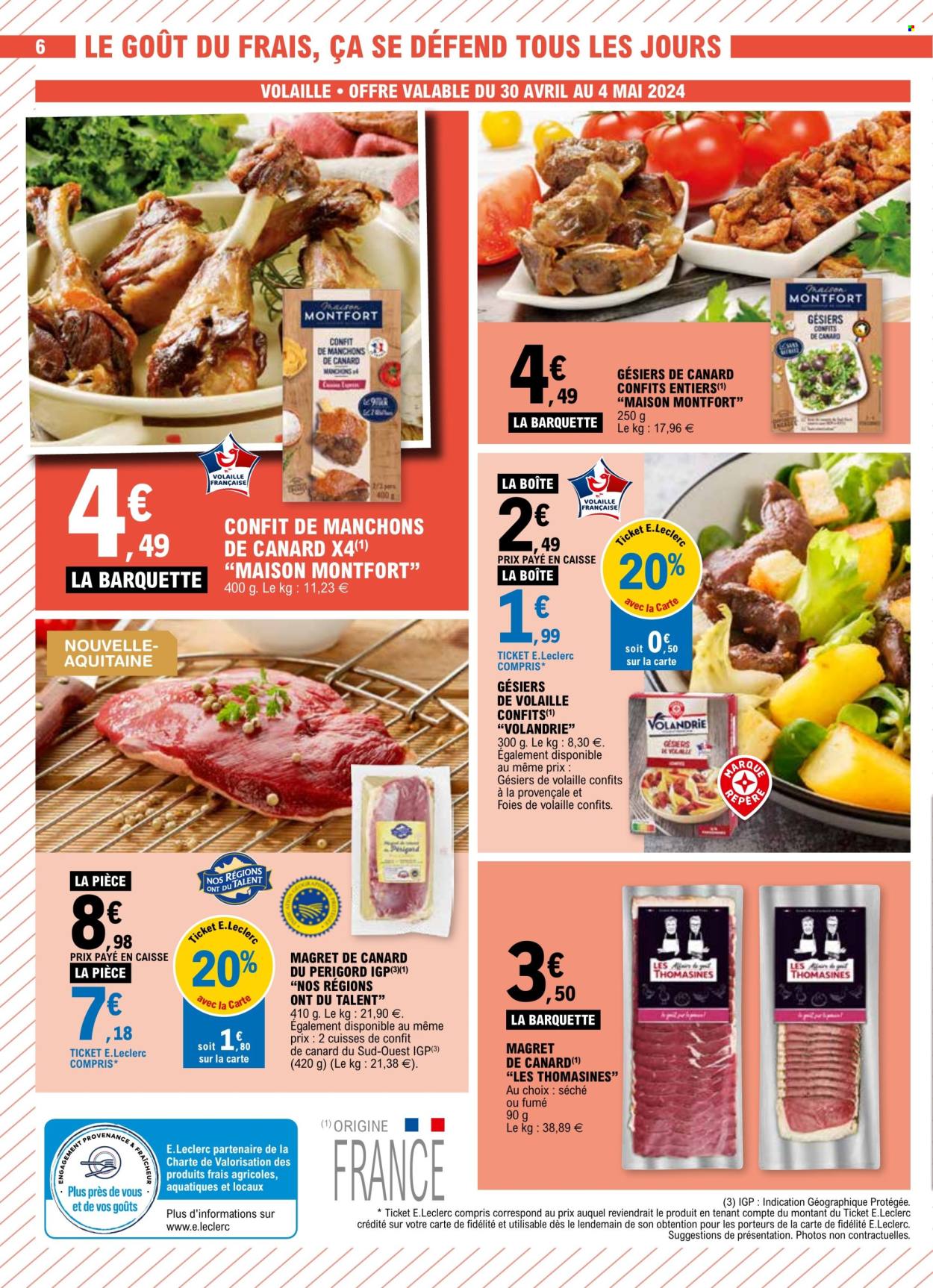 Catalogue E.Leclerc - 30/04/2024 - 04/05/2024. Page 6