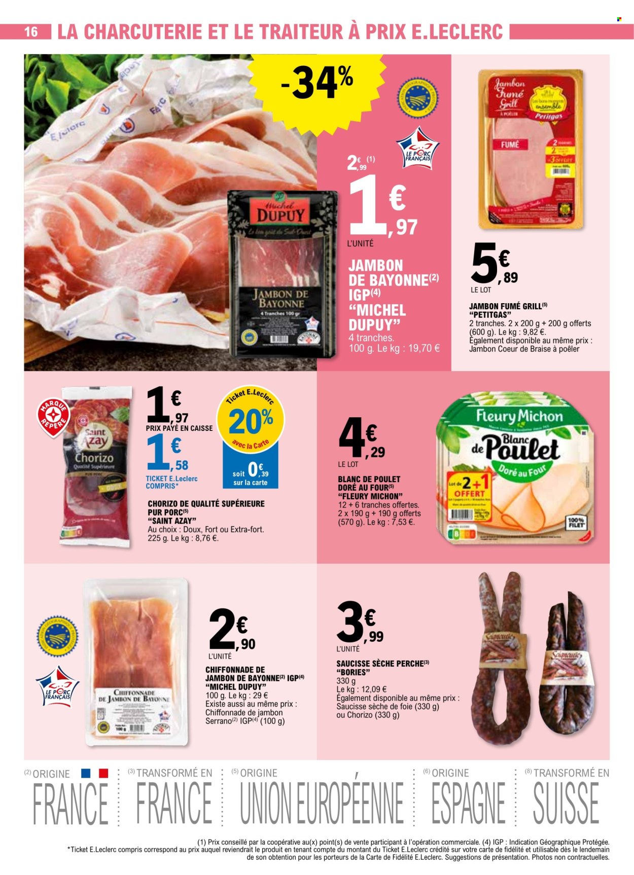 Catalogue E.Leclerc - 30/04/2024 - 04/05/2024. Page 16