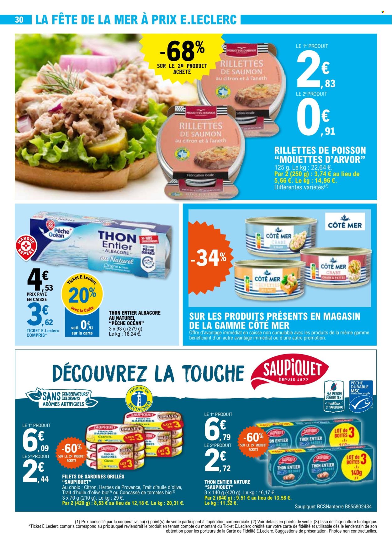 Catalogue E.Leclerc - 30/04/2024 - 04/05/2024. Page 30