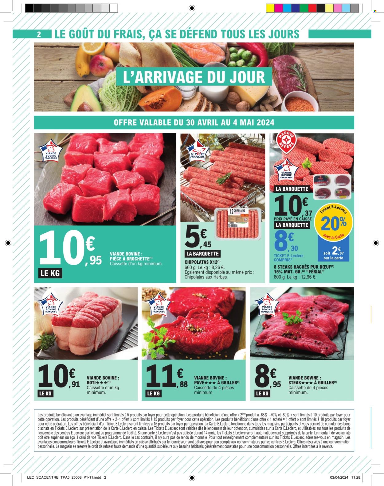 Catalogue E.Leclerc - 30/04/2024 - 04/05/2024. Page 2