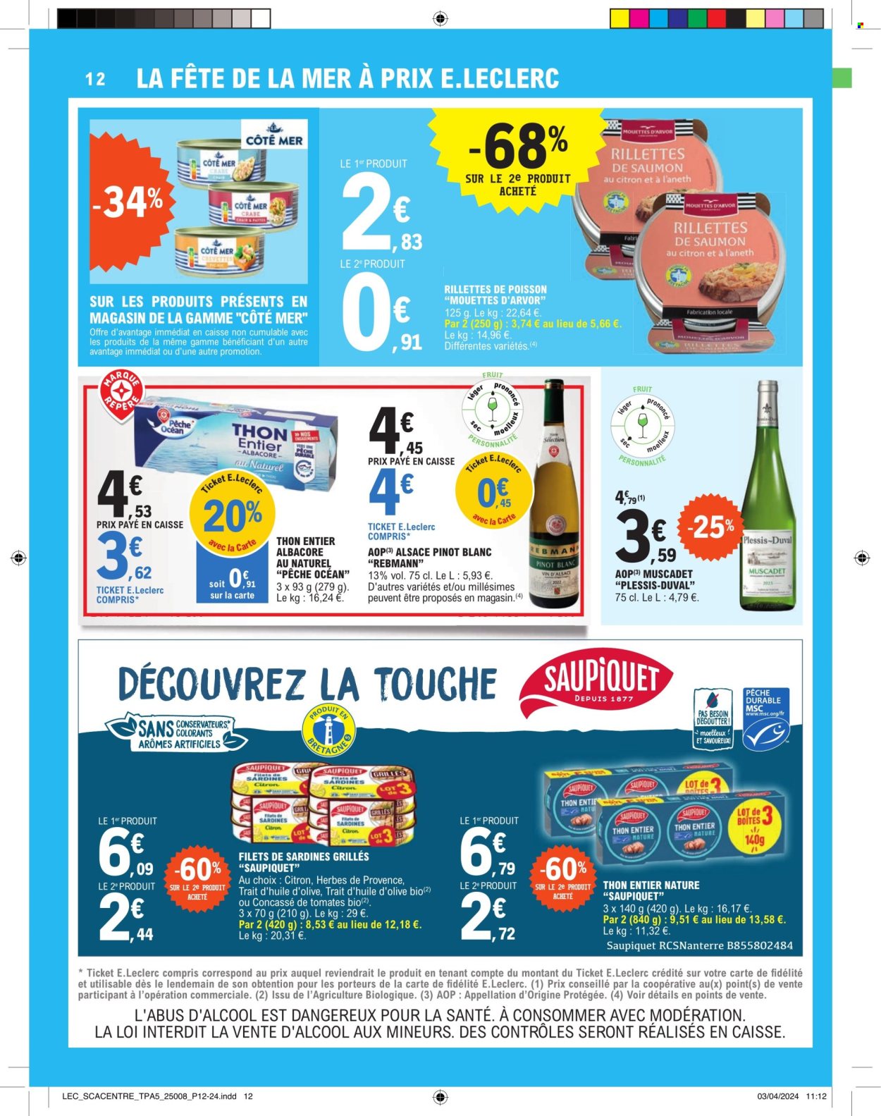 Catalogue E.Leclerc - 30/04/2024 - 04/05/2024. Page 12