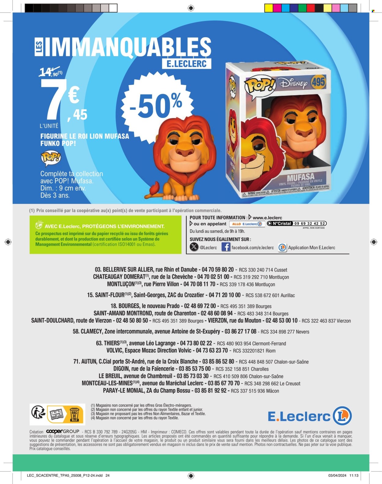 Catalogue E.Leclerc - 30/04/2024 - 04/05/2024. Page 24