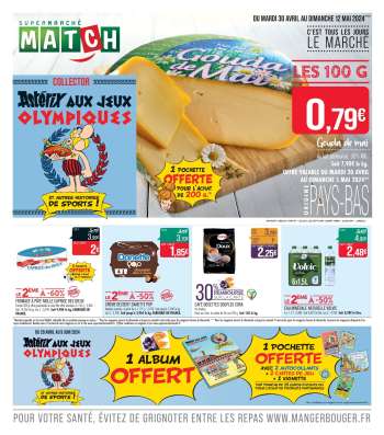 Catalogue Supermarché Match - 30/04/2024 - 12/05/2024.