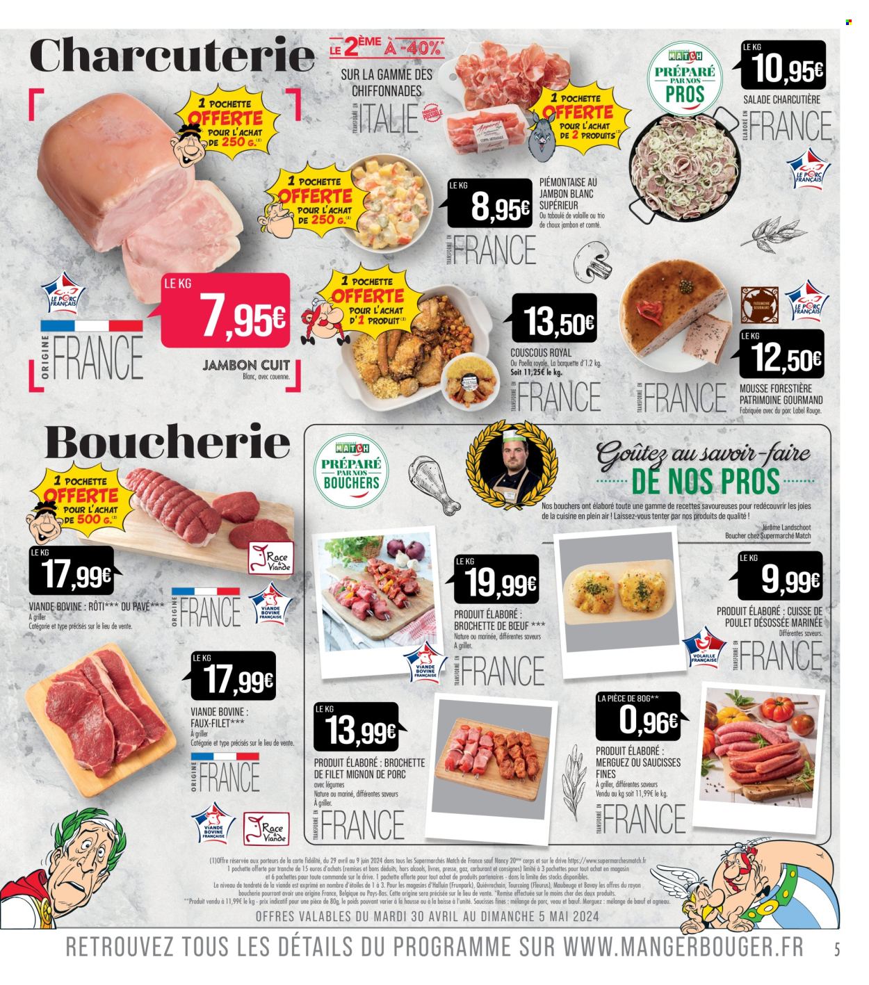 Catalogue Supermarché Match - 30/04/2024 - 12/05/2024. Page 5