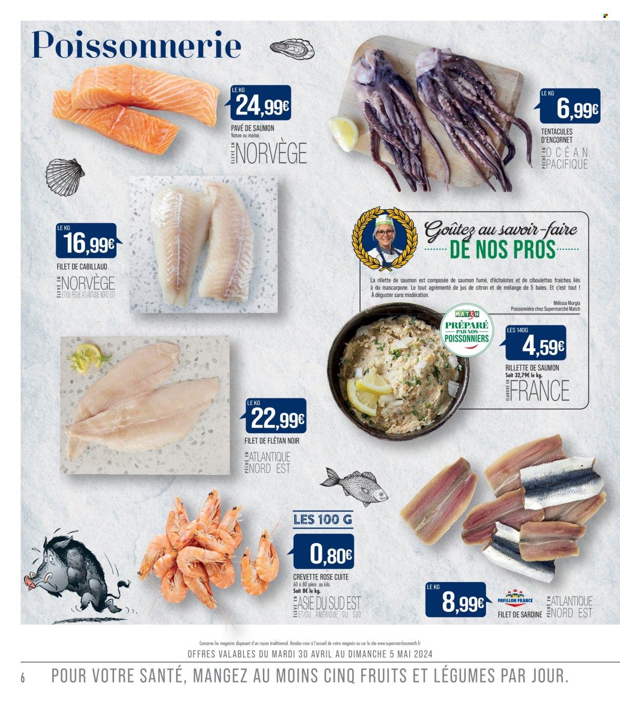 Catalogue Supermarché Match - 30/04/2024 - 12/05/2024. Page 6