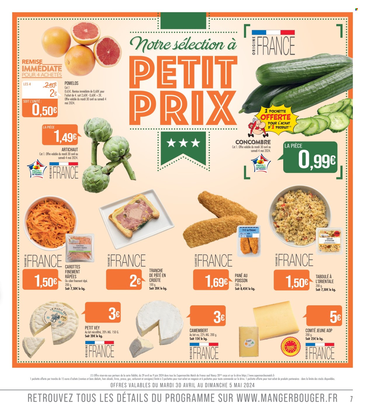 Catalogue Supermarché Match - 30/04/2024 - 12/05/2024. Page 7