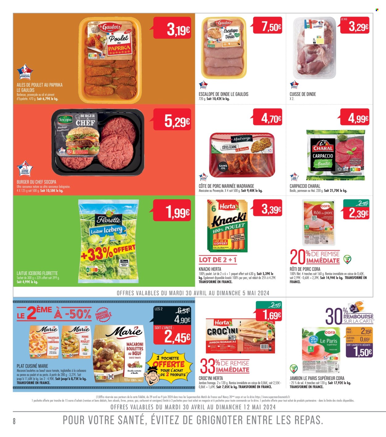 Catalogue Supermarché Match - 30/04/2024 - 12/05/2024. Page 8