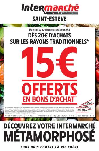 Catalogue Intermarché Super - 30/04/2024 - 05/06/2024.