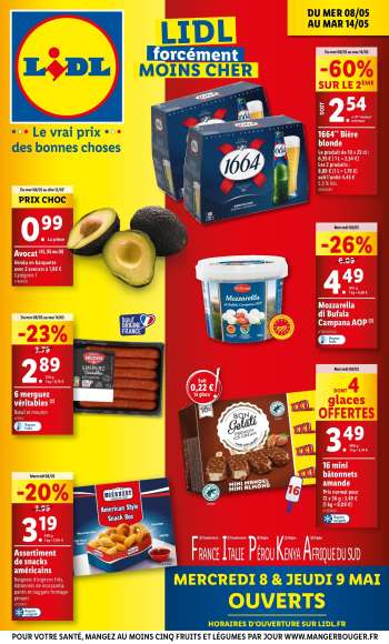 Catalogue Lidl - 08/05/2024 - 14/05/2024.