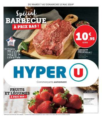 Catalogue HYPER U - 07/05/2024 - 12/05/2024.