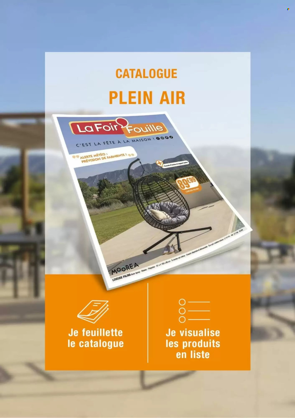 Catalogue La Foir'Fouille. Page 1