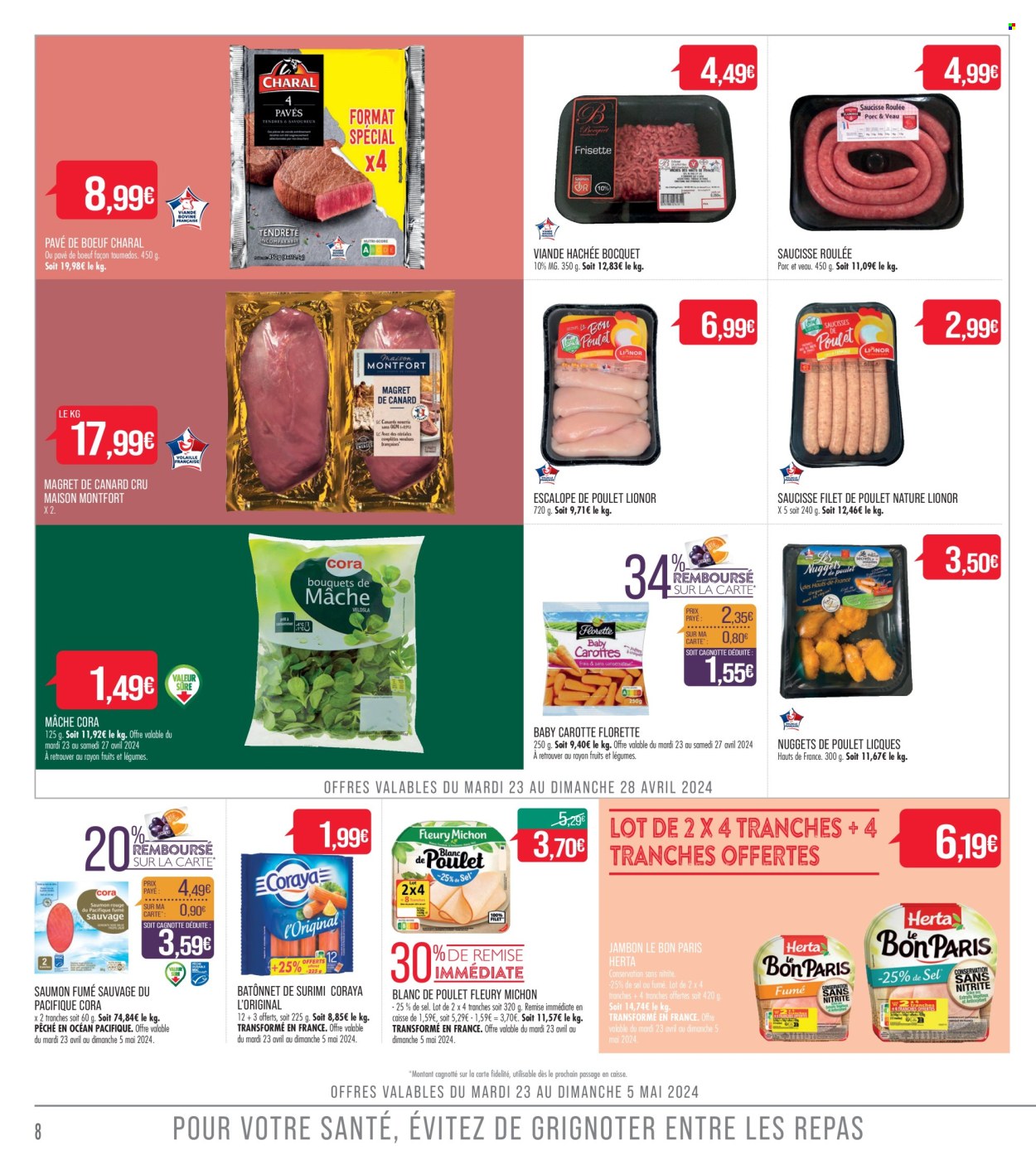Catalogue Supermarché Match - 23/04/2024 - 05/05/2024. Page 8