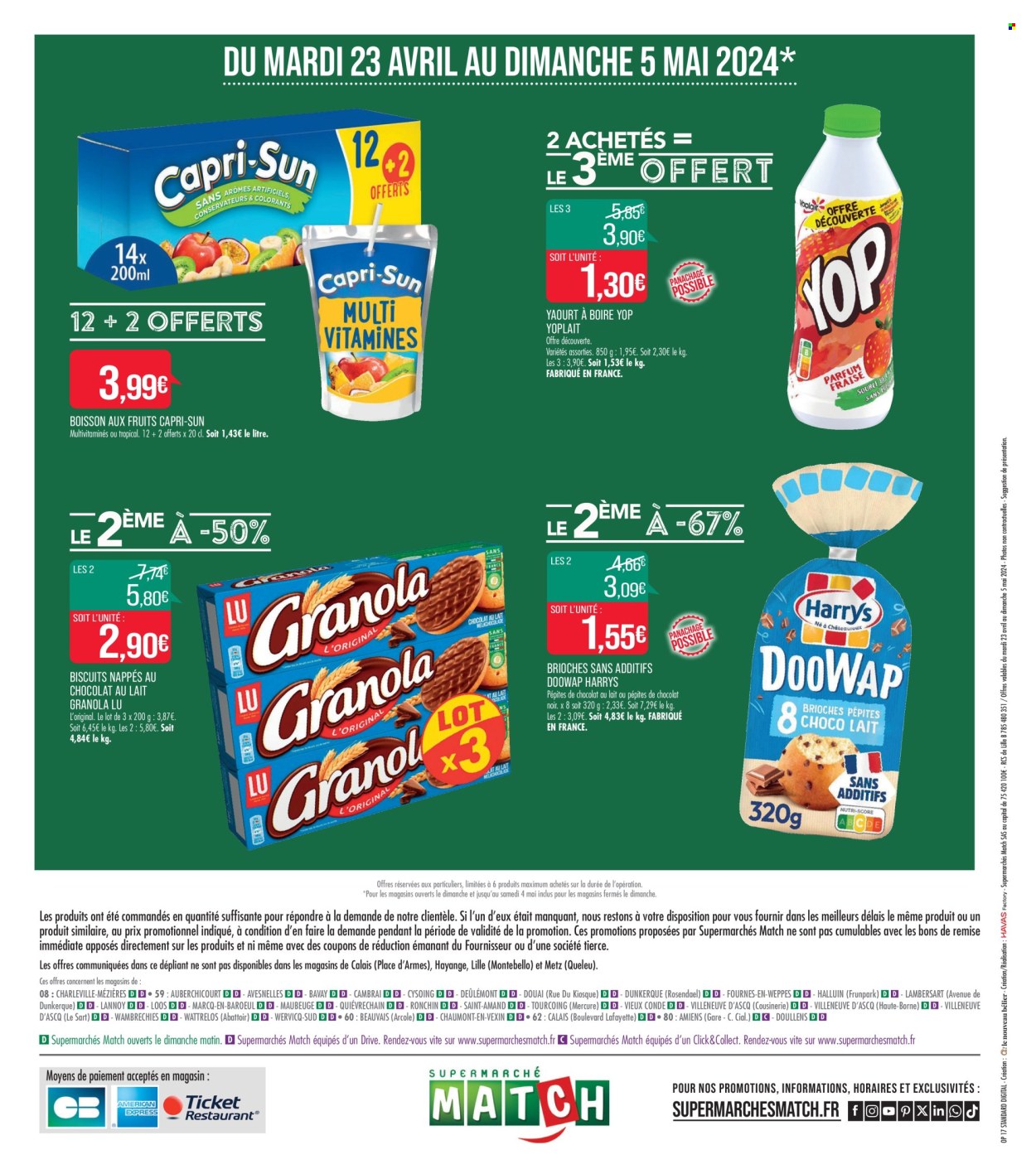 Catalogue Supermarché Match - 23/04/2024 - 05/05/2024. Page 20