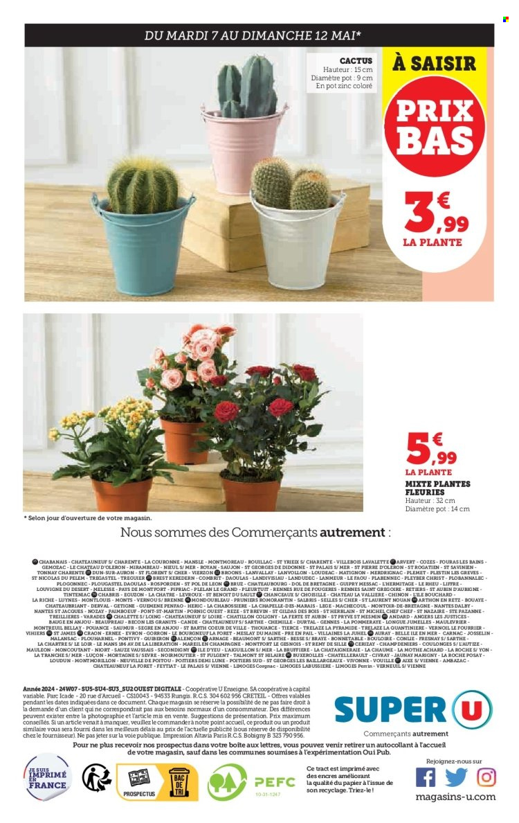 Catalogue SUPER U - 07/05/2024 - 12/05/2024. Page 12