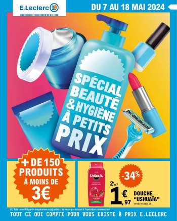 Catalogue E.Leclerc - 07/05/2024 - 18/05/2024.