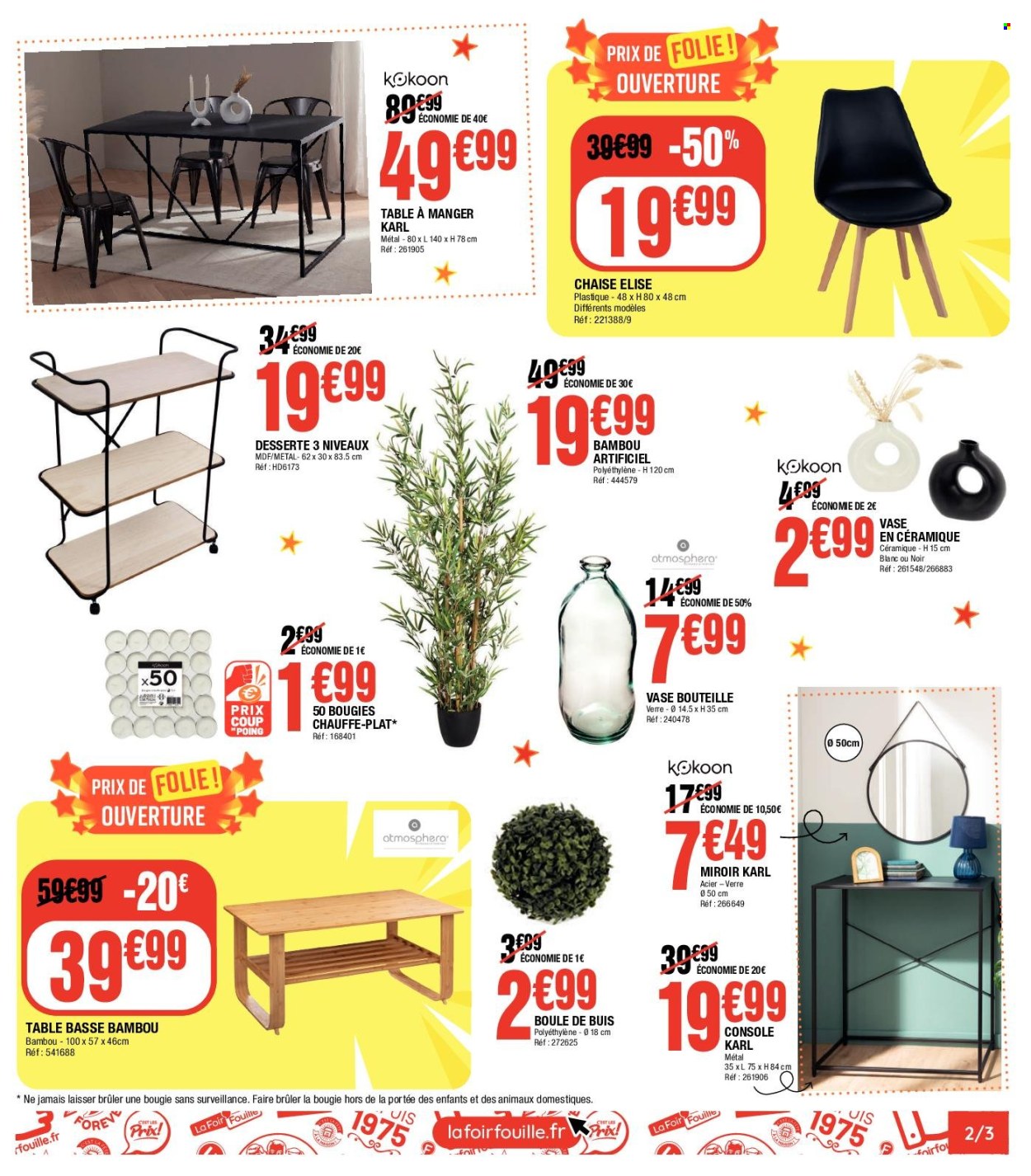 Catalogue La Foir'Fouille - 02/05/2024 - 19/05/2024. Page 3