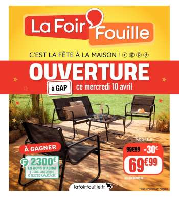 Catalogue La Foir'Fouille - 07/05/2024 - 19/05/2024.