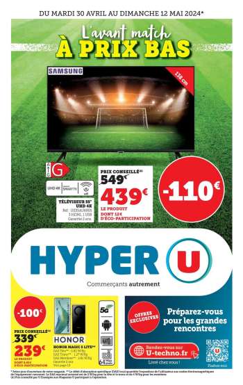 Catalogue HYPER U - 30/04/2024 - 12/05/2024.