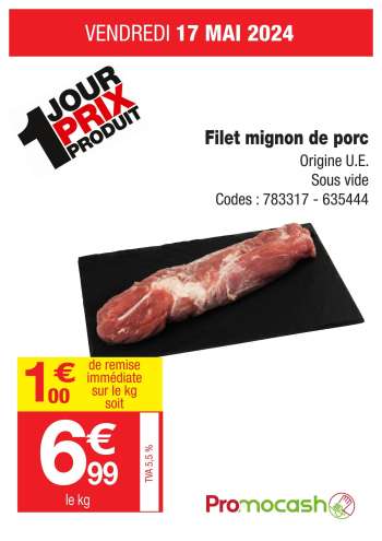 Catalogue Promocash - 17/05/2024 - 17/05/2024.