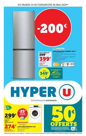Catalogue HYPER U - 14/05/2024 - 26/05/2024.