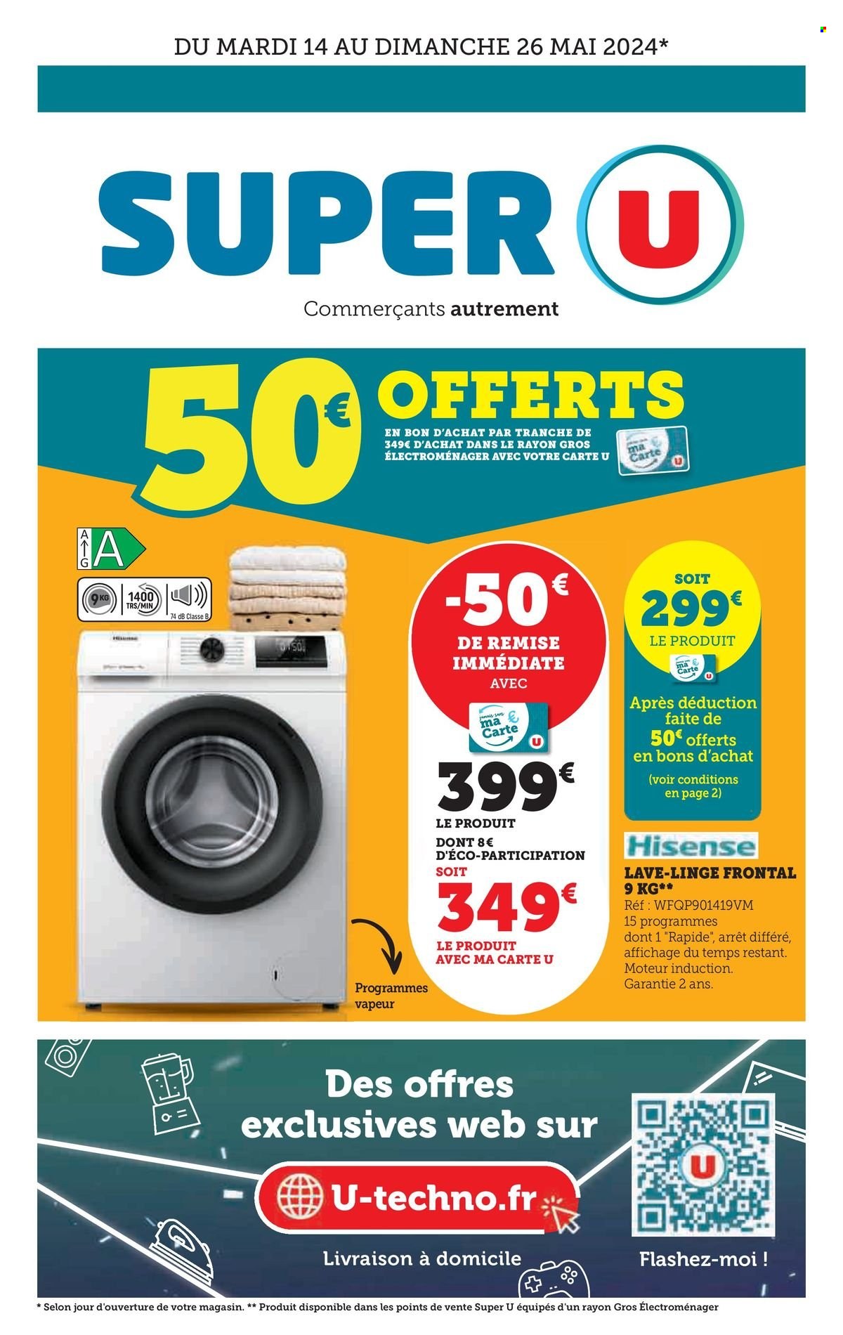 Catalogue SUPER U - 14/05/2024 - 26/05/2024. Page 1