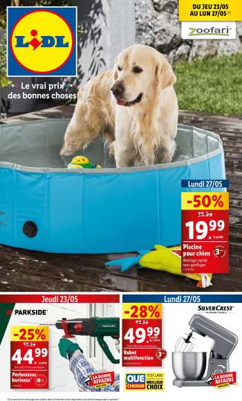 Catalogue Lidl - 23/05/2024 - 27/05/2024.