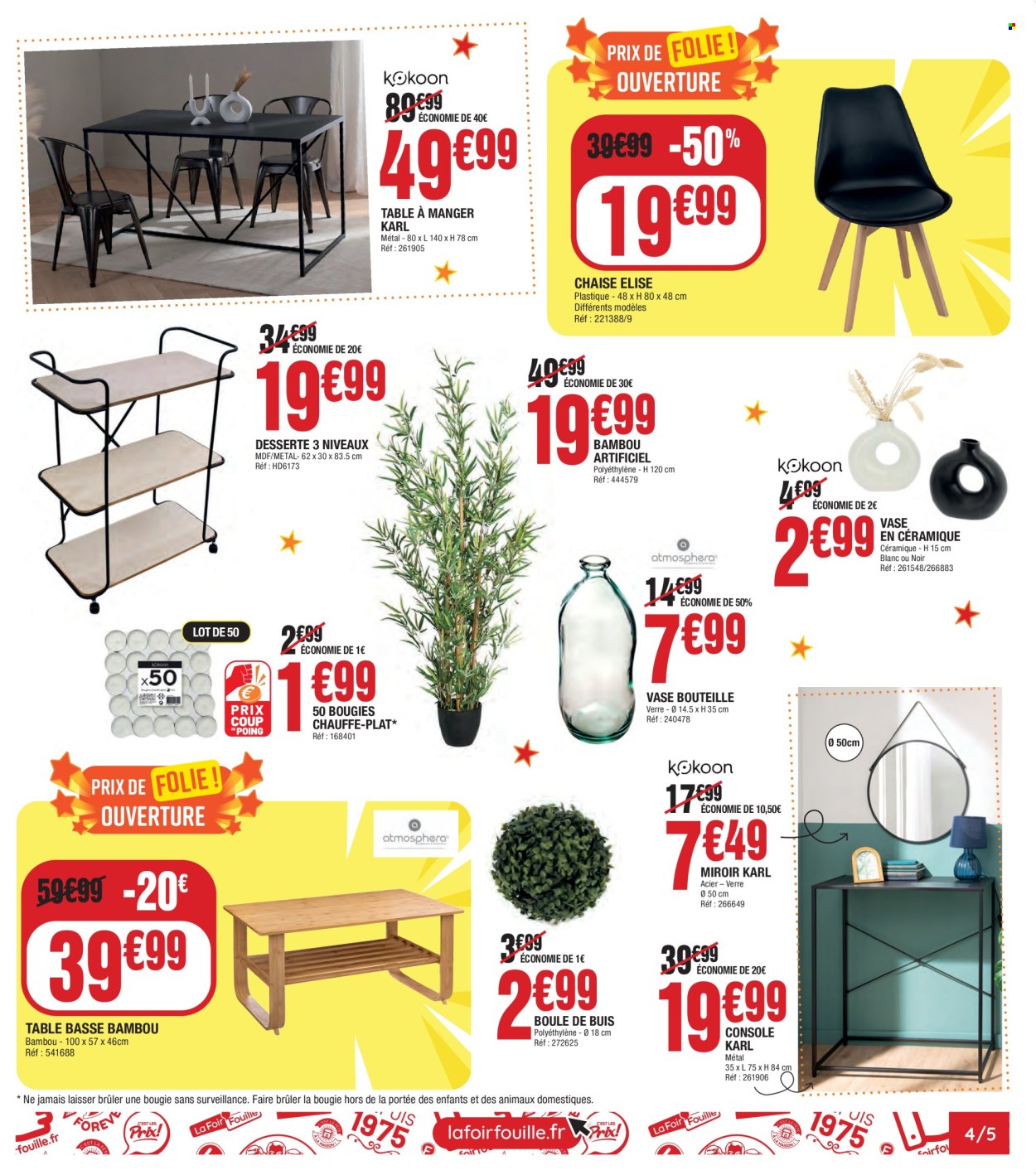 Catalogue La Foir'Fouille - 15/05/2024 - 26/05/2024. Page 5