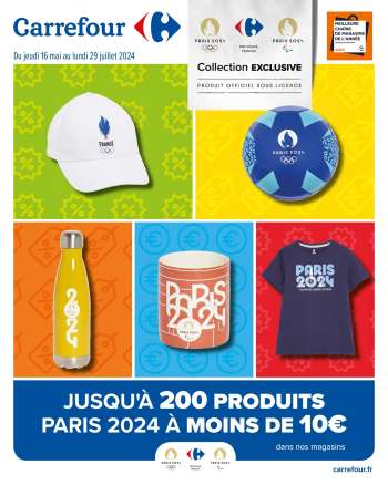 Catalogue Carrefour - 16/05/2024 - 29/07/2024.