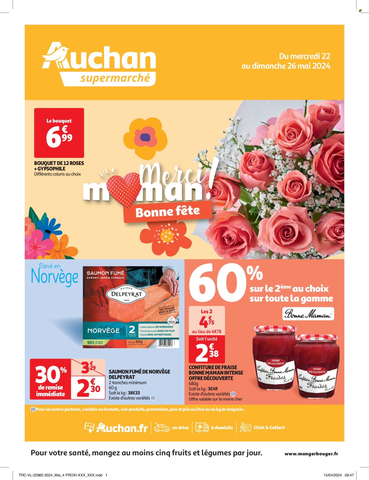 Catalogue Auchan - 22/05/2024 - 26/05/2024. Page 1