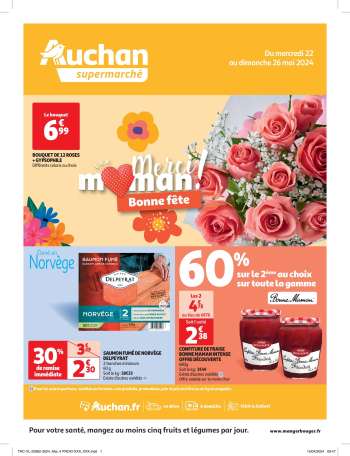 Catalogue Auchan - 22/05/2024 - 26/05/2024.