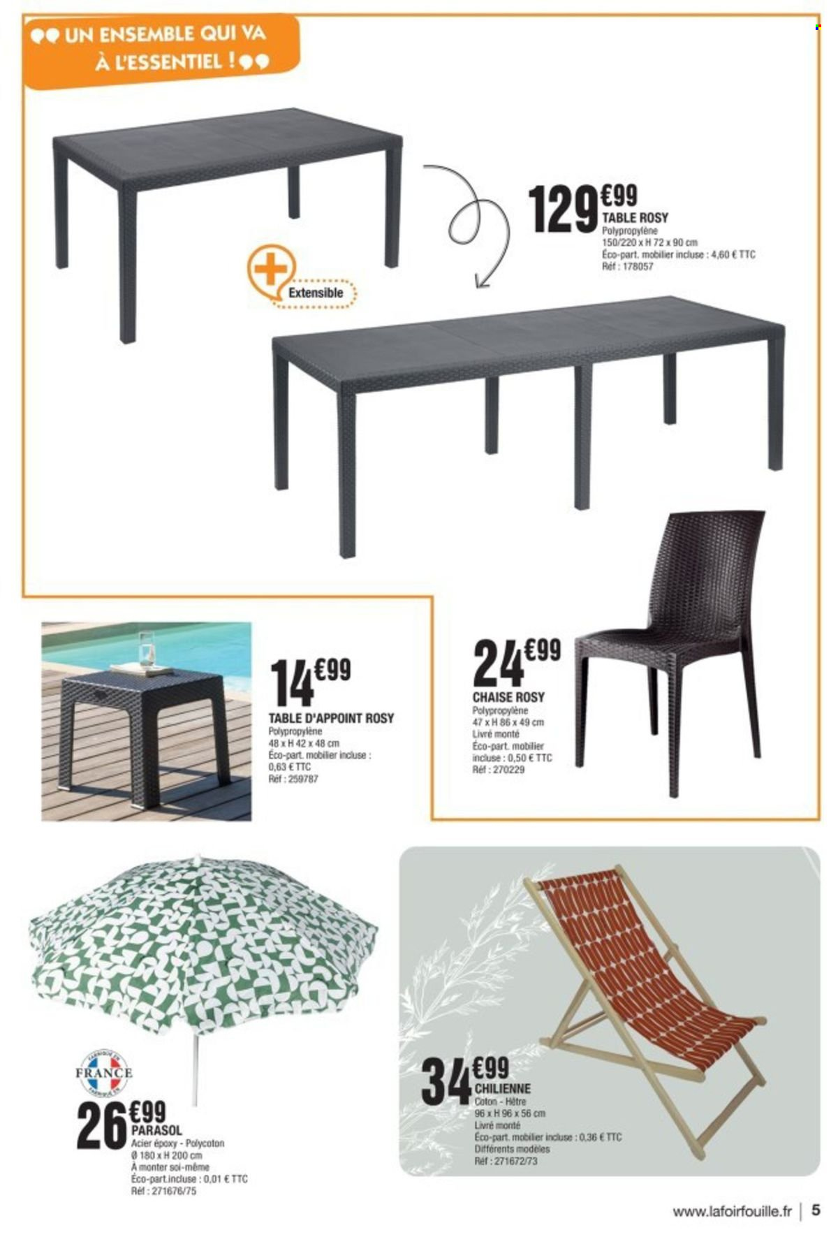 Catalogue La Foir'Fouille. Page 5