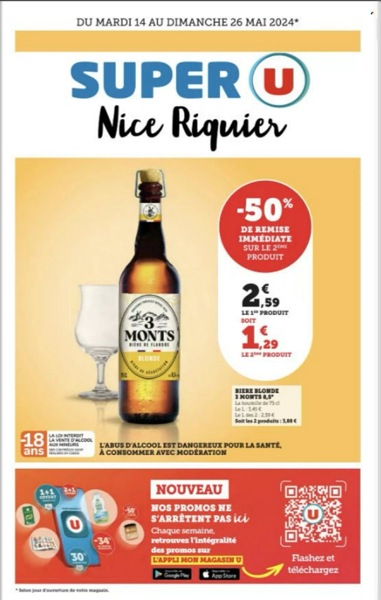 Catalogue SUPER U - 14/05/2024 - 26/05/2024. Page 1