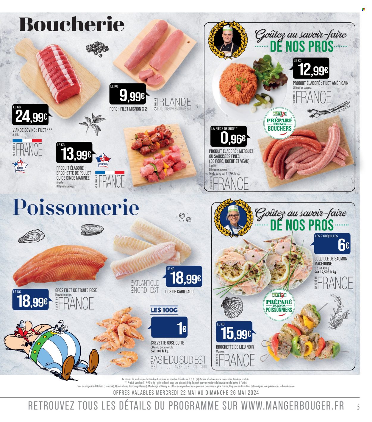Catalogue Supermarché Match - 22/05/2024 - 02/06/2024. Page 5