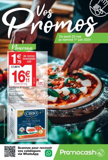 Catalogue Promocash - 23/05/2024 - 01/06/2024.