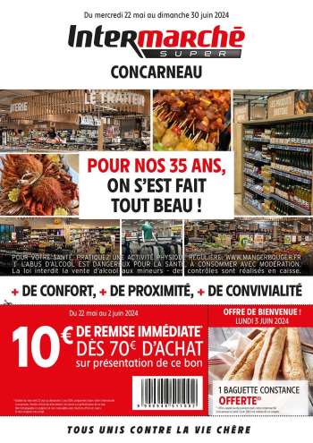 Catalogue Intermarché Super - 22/05/2024 - 30/06/2024.