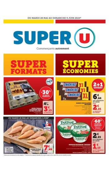 Catalogue SUPER U - 28/05/2024 - 09/06/2024.