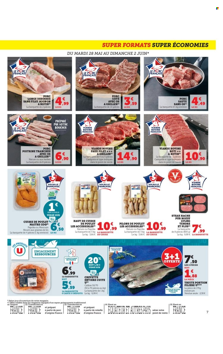 Catalogue SUPER U - 28/05/2024 - 09/06/2024. Page 7