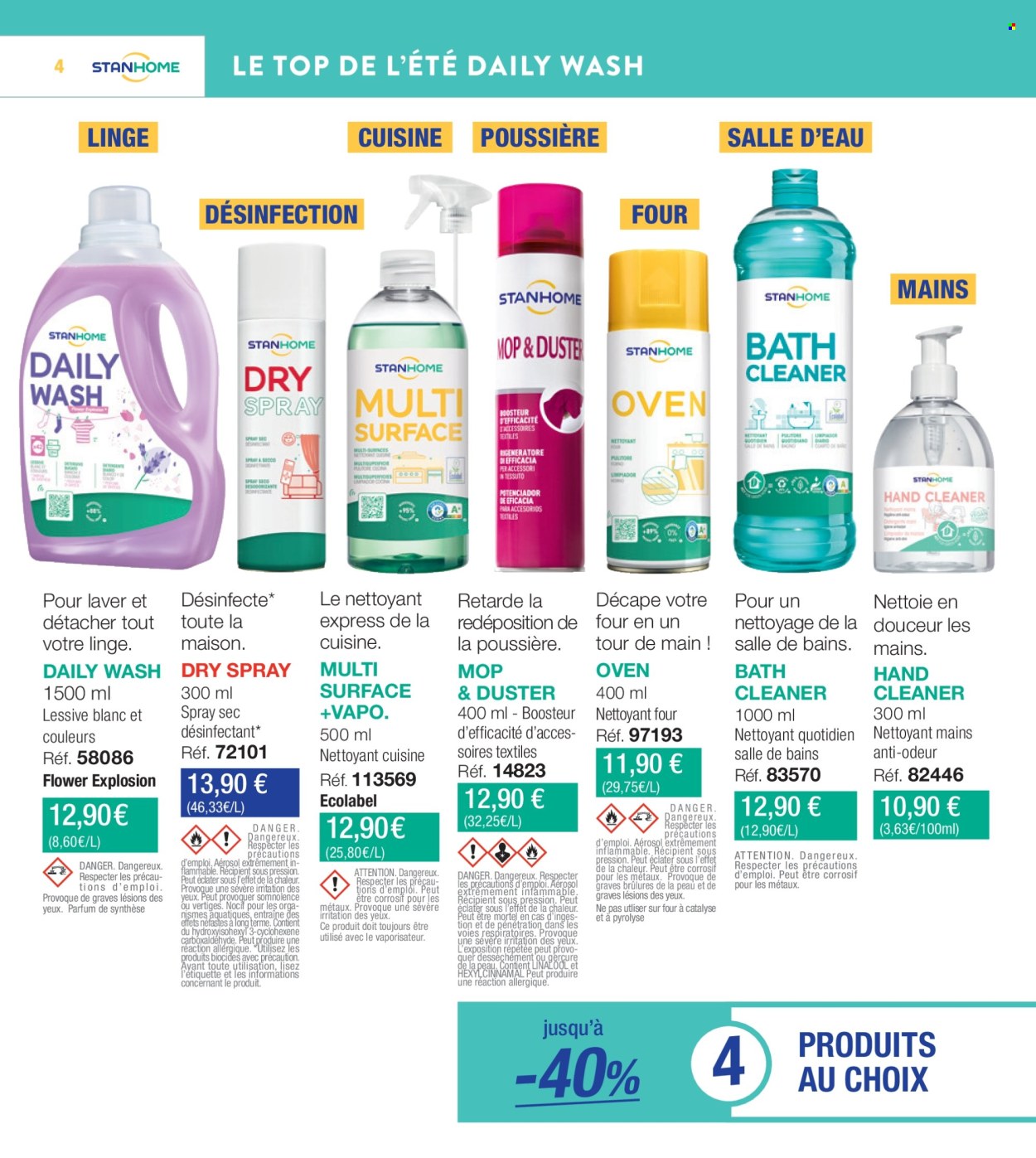 Catalogue Stanhome - 21/05/2024 - 23/06/2024. Page 4
