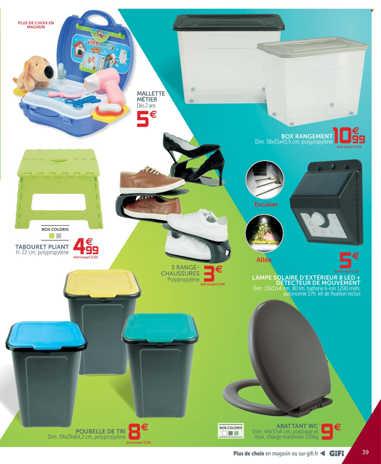 Catalogue GiFi. Page 39