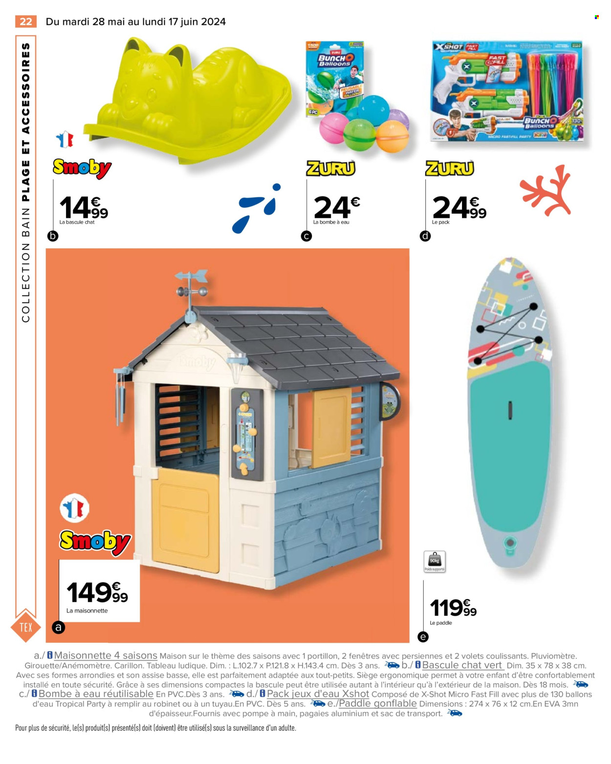Catalogue Carrefour Hypermarchés - 28/05/2024 - 17/06/2024. Page 24