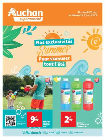 Catalogue Auchan - 28/05/2024 - 09/06/2024.