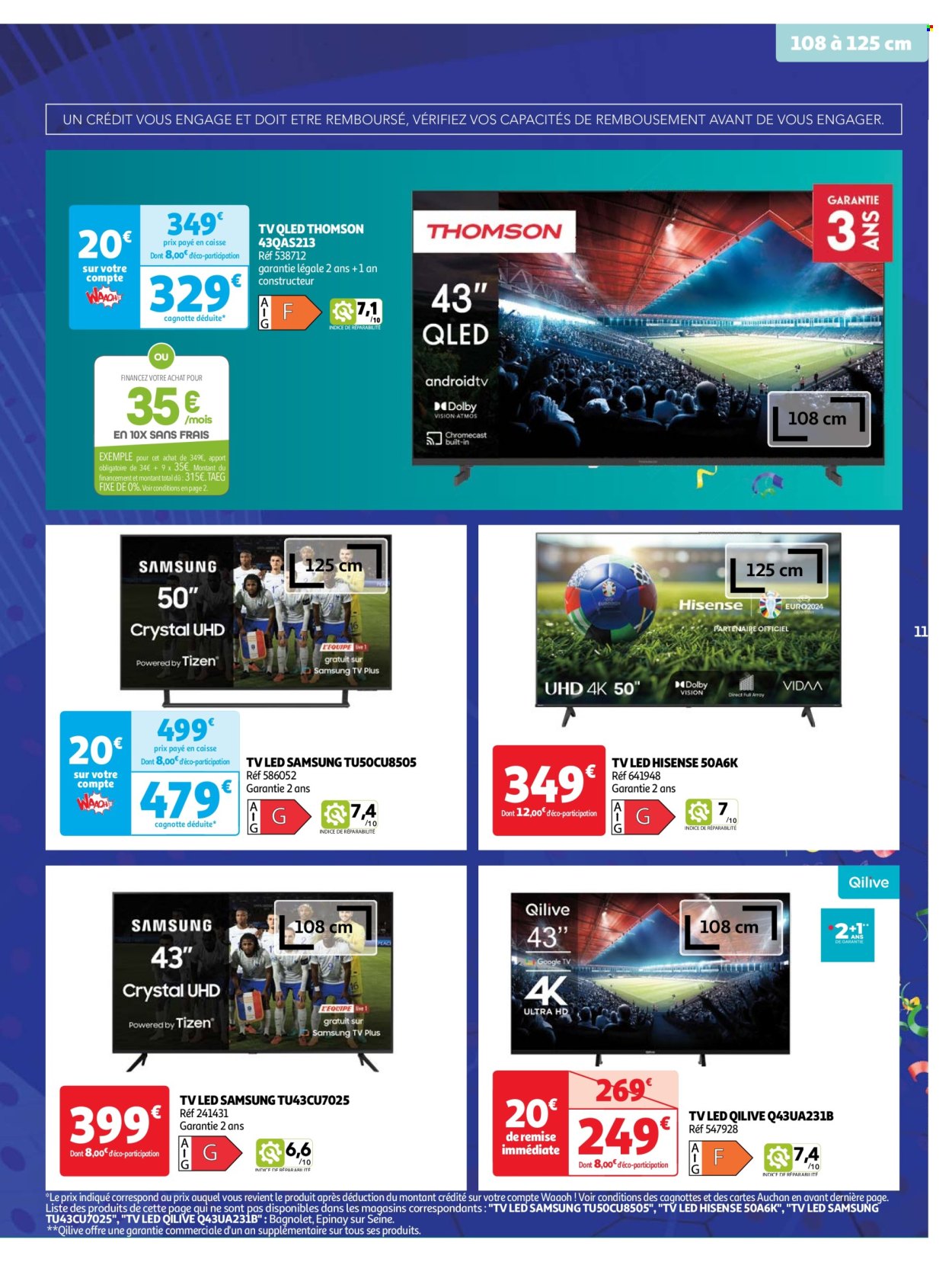 Catalogue Auchan - 28/05/2024 - 16/06/2024. Page 11
