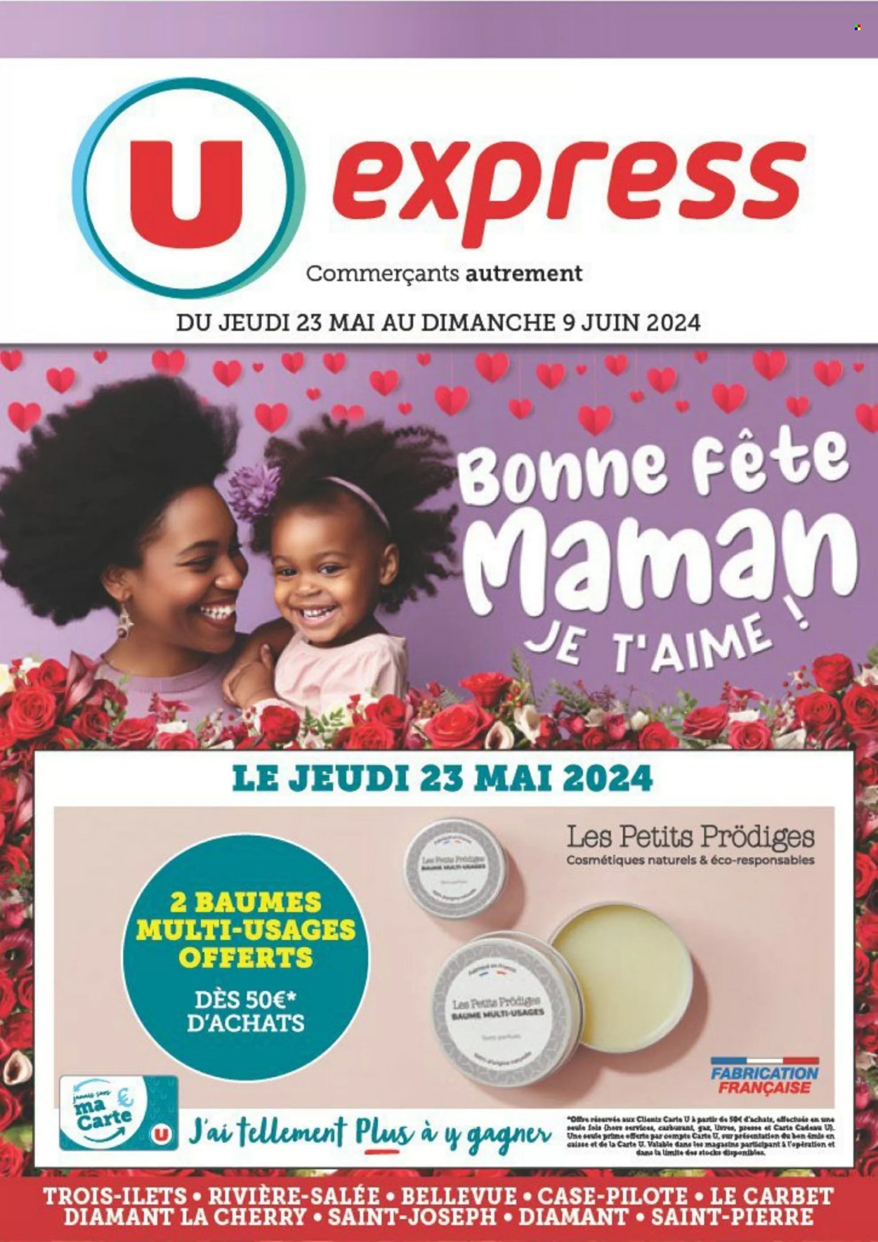Catalogue U express - 23/05/2024 - 09/06/2024. Page 1