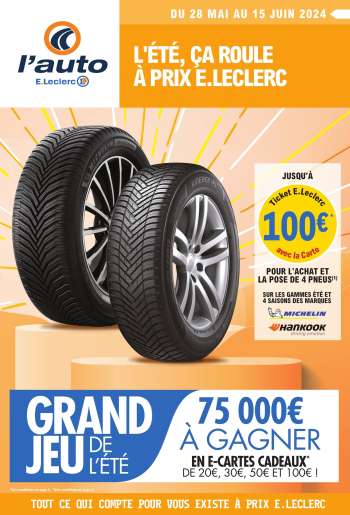 Catalogue E.Leclerc - 28/05/2024 - 15/06/2024.